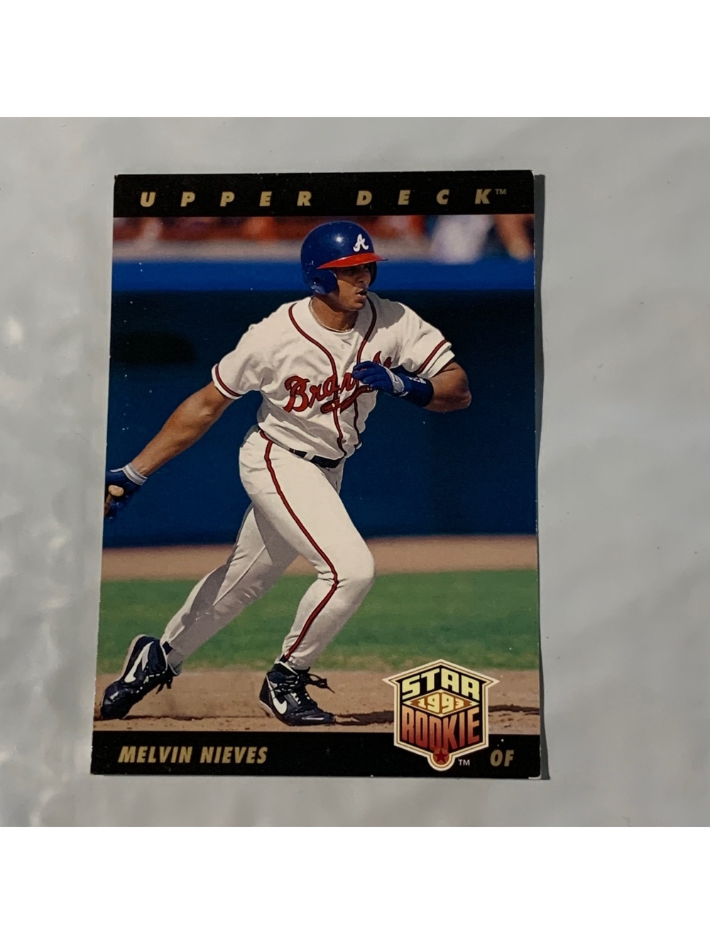 1993 Upper Deck Star Rookie Melvin Nieves #21 Baseball Card